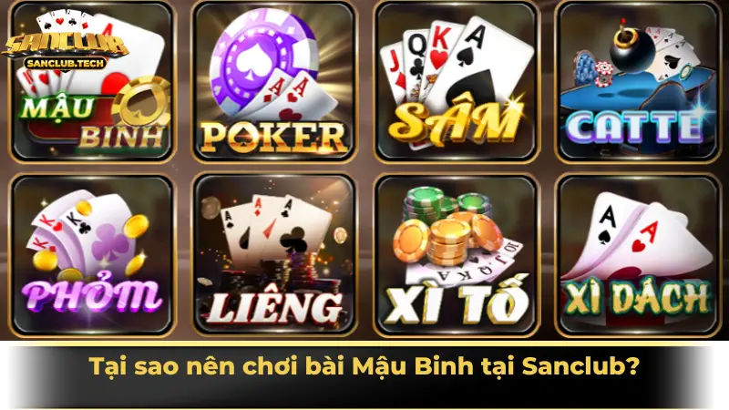 Bài Mậu Binh Sanclub – Thử thách tư duy đỉnh cao của game thủ 4 Tại sao nên chơi bài Mậu Binh tại Sanclub?
